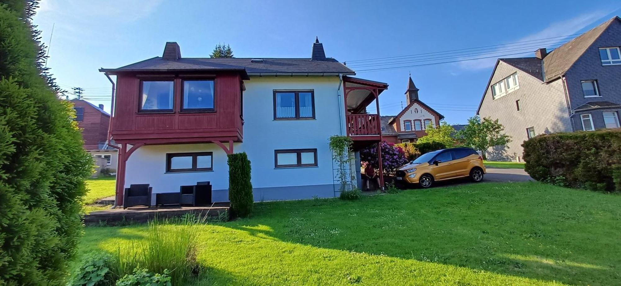 Ferienhaus Zur Schoenen Aussicht Hardt  Bagian luar foto