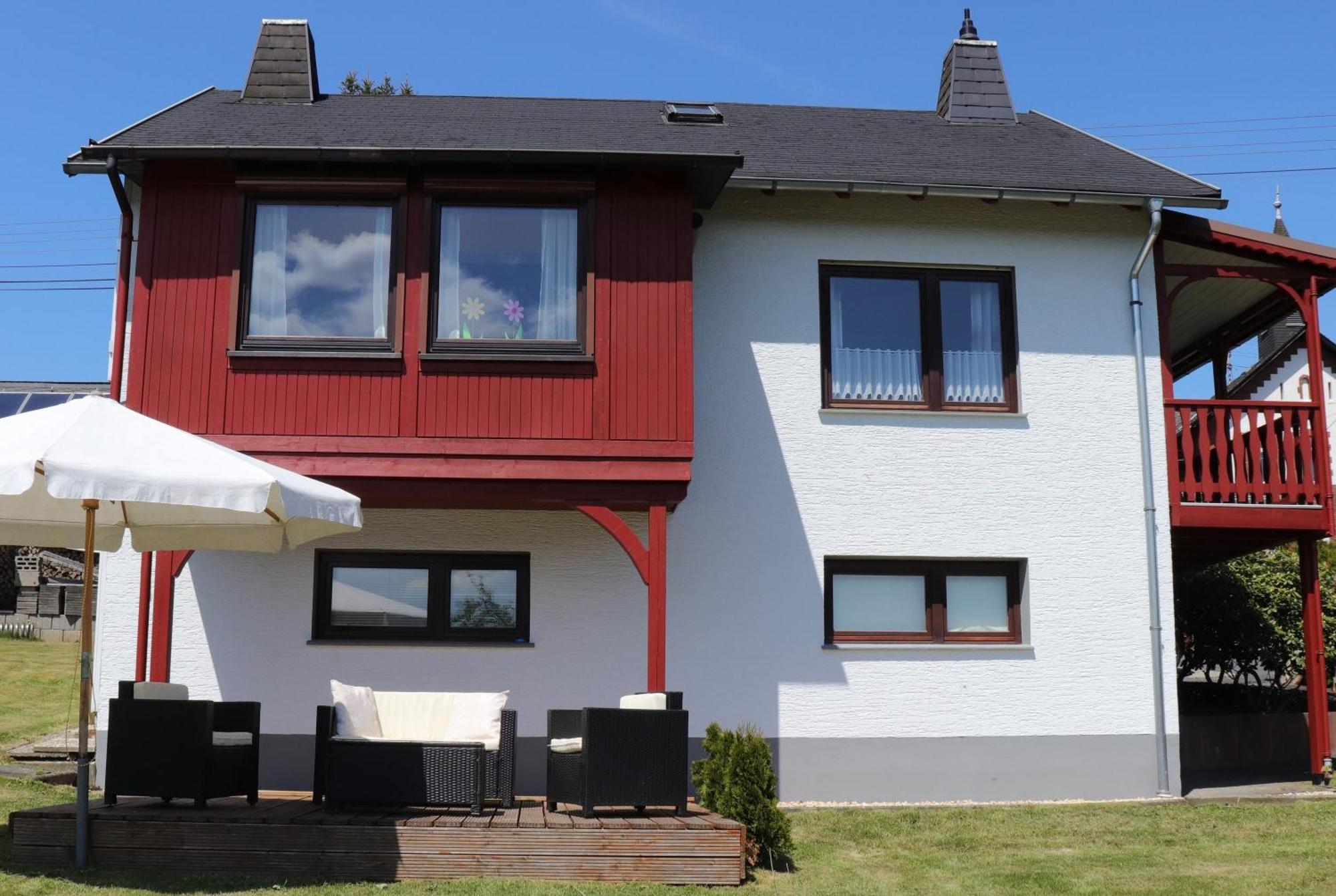 Ferienhaus Zur Schoenen Aussicht Hardt  Bagian luar foto